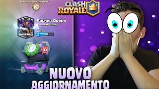 NUOVA LEGGENDARIA REGINA ARCIERA annunciata LA SFERA DI GHIACCIO aggiornamentoLEAK CLASH ROYALE [upl. by Auoh]