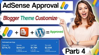 AdSense Approval Premium Course 2024  Customizing Themes SEO and All Settings 🌟 Part 4 [upl. by Asia]