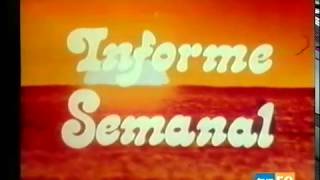 Informe semanal Años 80 Cabecera Programa informativo de TVE1 [upl. by Eralc]