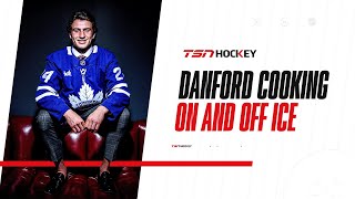 Leafs top pick Danford plans to start cooking on offence and in the kitchen [upl. by Attenna382]