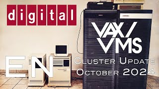 VAX  VMS Cluster Update  October 2024  Current Status Racks DSSI Network and more [upl. by Lipson]