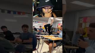 BAKA In Class tiktok cringe reaction [upl. by Hannaoj]