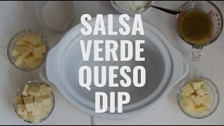 Salsa Verde Queso Dip [upl. by Ybok]