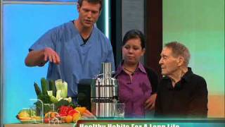 Jack LaLanne and the Power Juicer Pro on The Doctors [upl. by Launamme969]