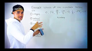 QMS 110 Lab 1 Ryerson  Classifying Numbers Rational Irrational Real Imaginary [upl. by Monahan829]