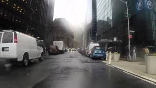 Etats Unis New York sous la pluie Gopro  United States New York Rain [upl. by Adnwahsat]