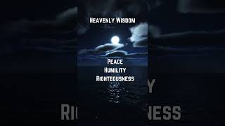 Two Types of Wisdom Earthly vs Heavenly WisdomFromAbove BiblicalWisdom [upl. by Dobbins]