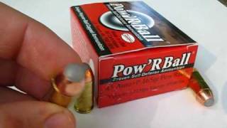 Ammo Test 45 ACP  165 Gr P PowR Ball [upl. by Ahsed352]