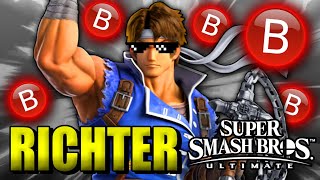 Richter Is TopTier Stealing Souls With Richter  Smash Ultimate Montage [upl. by Leandro]