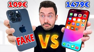 Jai acheté un Faux iPhone 15 Pro Max à 109€  impressionnant [upl. by Aihsenod]