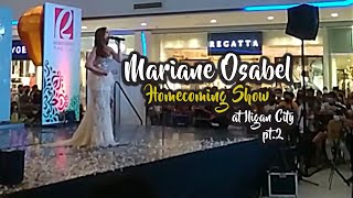 Mariane Osabel The Clash Champ S4  Grand Homecoming Mall Show at Iligan City part 2 [upl. by Nyved]