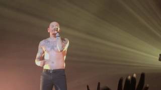 linkin Park  Leave Out All The Rest  One More Light World Tour 2017  4K [upl. by Ahsilak]