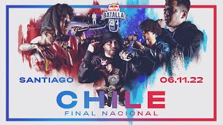 Final Nacional Chile 2022  Red Bull Batalla [upl. by Aillimat]