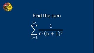 Cauchys integral test used for convergence and required sum evaluated using standard techniques [upl. by De Witt100]