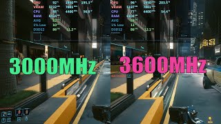 3600MHz vs 3000MHz  2x8gb RAM [upl. by Lyred725]