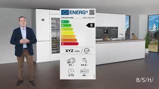 Energielabel 2021 BSH Hausgeräte AG Schweiz [upl. by Aleahcim]