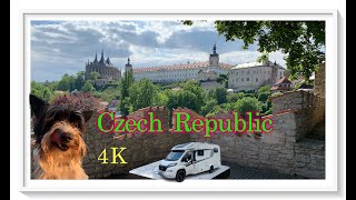 🇨🇿 Czech Republic  Tour with dog to the most beautiful cities in Czechia Austria Germany  2024 [upl. by Ahsitel]