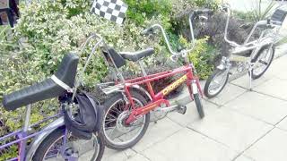 The Milton Keynes Raleigh Chopper Grifter BMX Custom Cycle Ride Part 1 The Real Diamondz Bike [upl. by Ecnarf]