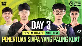 ID 2024 PMGO Brazil Main Event  Day 3  PUBG MOBILE Global Open Brazil [upl. by Gradey548]