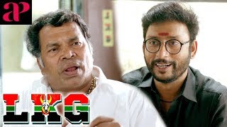 RJ Balaji helps public to get noticed in the party  LKG Tamil Movie Scene  Nanjil Sampath  LKG [upl. by Garmaise]