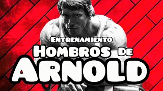 RUTINA para HOMBROS y TRAPECIO de Arnold Schwarzenegger en CASA con ReInvéntatefit 👍🏻 [upl. by Maon]