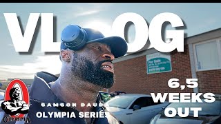 Mr Olympia 2024 series  Vlog 65 weeks out  Samson Dauda [upl. by Akerahs485]