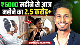 25 करोड़ की कमाई का ये है मेरा Business Secrets ☝🔥  Himanshu Agarwal  Josh Talks Hindi [upl. by Oicor]