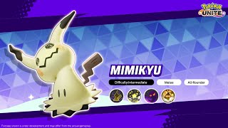 Mimikyu Moves Overview  Pokémon UNITE [upl. by Adi716]