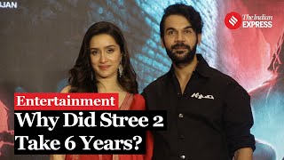 Stree 2 Movie Rajkummar Rao And Shraddha Kapoor Shares Unknown Insights About Stree 2 [upl. by Linnell411]