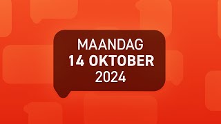 1Twente Vandaag van maandag 14 oktober 2024 [upl. by Yentroc48]