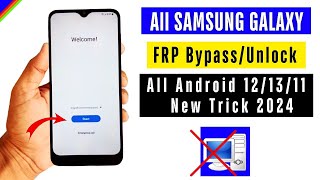 All Samsung FRP Bypass 2024 Samsung Google Lock Remove Android 121314 New Method  August 2024 [upl. by Airamzul]