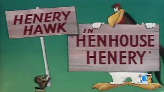 Looney Tunes Henhouse Henry 1949 Intro on TV Plus 7 082222 [upl. by Dorreg]