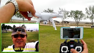 Syma X5SW Drone FPV Comparison Series Review [upl. by Turino]