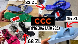 CCC LASOCKI WYPRZEDAŻ LATO 2023 CCC DUŻO NOWOŚCI 😍 I PROMOCJE [upl. by Karli837]