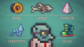 Best ModifiersReforges for Each Items  Terraria 1449 [upl. by Reece]