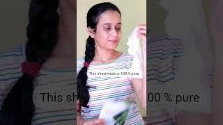 Fairness Facial MaskMirabelle Alovera Facial Mask shorts ytshorts skincare [upl. by Theona571]