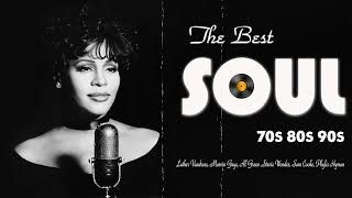 The Very Best Of Soul 70s 80s90s Soul Marvin Gaye Whitney Houston Al Green Teddy Pendergrass [upl. by Ryon]