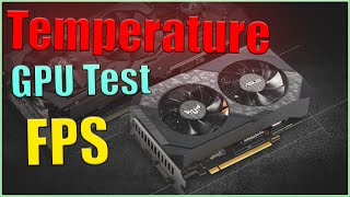 MSI GTX 1660 SUPER GPU TEST [upl. by Bakerman198]