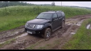 Nissan Pathfinder R51  OFF ROAD  Дорога на дачу [upl. by Ibmat]