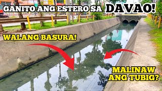 WOW ESTERO SA DAVAO WALANG BASURA AT MALINAW ANG TUBIG [upl. by Nnyrb]