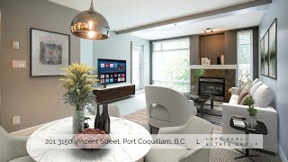 2 Bedroom and Den Port Coquitlam Condo Tour  201 3150 Vincent Street  Lapp Real Estate Group [upl. by Aniteb628]