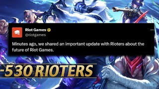 Riot Announces Massive Layoffs amp The Future of the Company [upl. by Aninnaig259]