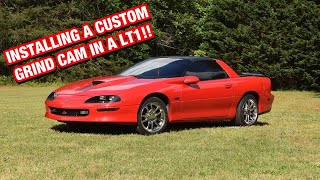 Installing A Custom Grind Cam In A 1995 LT1 Camaro Z28 [upl. by Derrek]