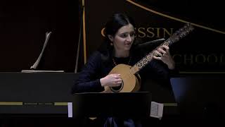 Gaspar Sanz  Canarios Marina Belova  baroque guitar [upl. by Alraep]