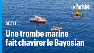 Sicile  naufrage dun voilier frappé par une trombe marine 1 mort et 6 disparus [upl. by Pettifer485]