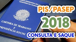 PISPASEP 2018  CONSULTA E SAQUE  Guilherme Victor [upl. by Aneret]