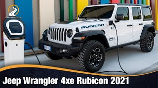 Jeep Wrangler 4xe Rubicon 2021 ALTAS PRESTACIONES TODOTERRENO CON PROPULSOR HÍBRIDO ENCHUFABLE [upl. by Benito]