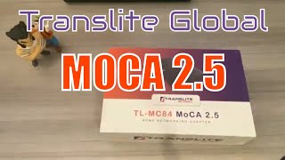 Translite Global MOCA 25  25 gigabits with two ethernet ports [upl. by Barabas]