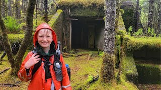 Camping in an Abandoned WWII Army Base in Remote Alaskan Rainforest [upl. by Rahas735]