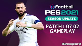 PES 2021 Gameplay Official Patch 10702  Datapack 70 [upl. by Assirrec]